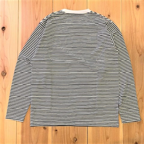 【BRANDALISED】BALLOON GIRL BORDER L/S TEE