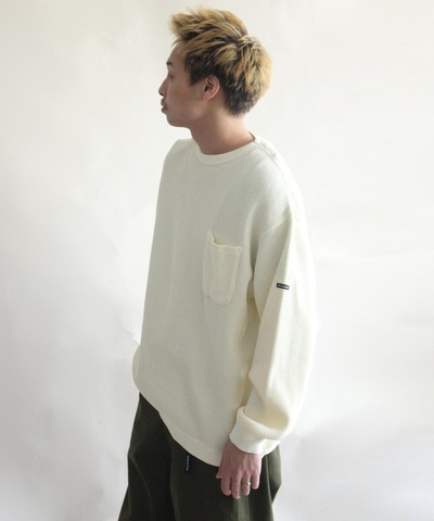 【MANASTASH】HEAVY SNUG THERMAL L/S TEE 