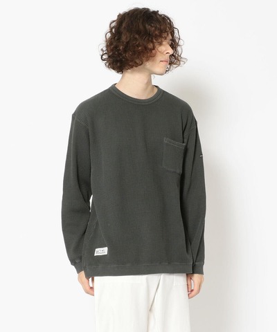 【MANASTASH】HEAVY SNUG THERMAL L/S TEE 