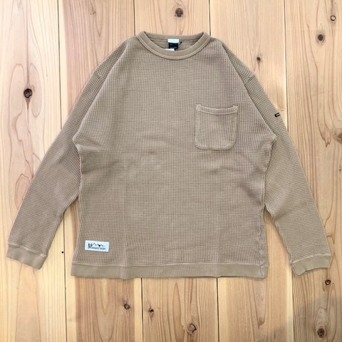 【MANASTASH】HEAVY SNUG THERMAL L/S TEE 