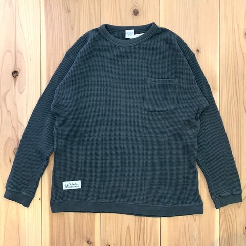 【MANASTASH】HEAVY SNUG THERMAL L/S TEE 