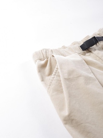 【Kelen】2-TUCK CORD PANTS ”TURK”