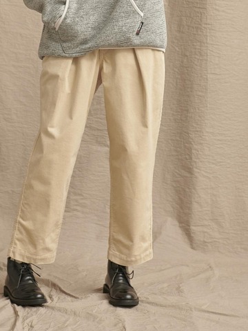 【Kelen】2-TUCK CORD PANTS ”TURK”