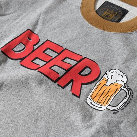 【ALDIES】I Love Beer Funny Sweat