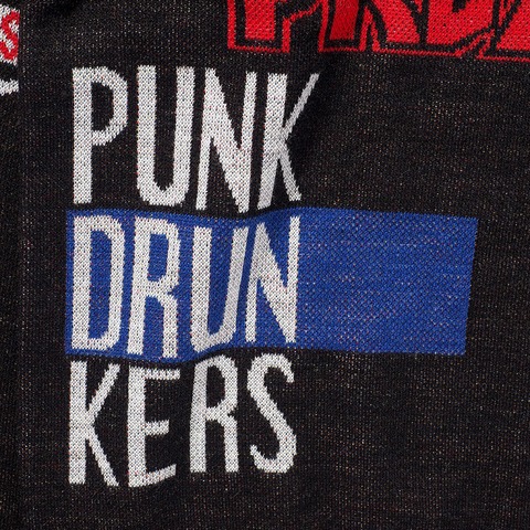 【PUNK DRUNKERS】ロゴいろいろニット