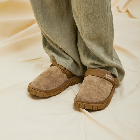 【SHAKA】SNUG CLOG SUEDE / BROWN