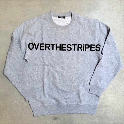 【OVER THE STRIPES×NO TARGET】OTS LOGO SWEAT