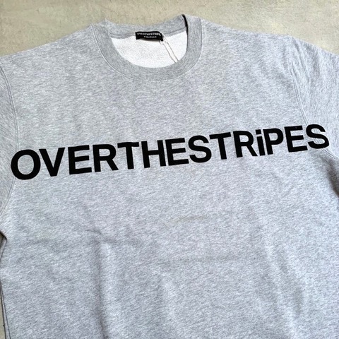 【OVER THE STRIPES×NO TARGET】OTS LOGO SWEAT