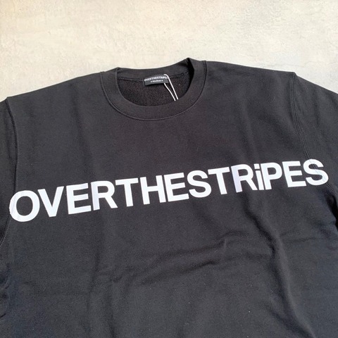 【OVER THE STRIPES×NO TARGET】OTS LOGO SWEAT