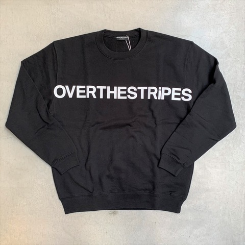 【OVER THE STRIPES×NO TARGET】OTS LOGO SWEAT