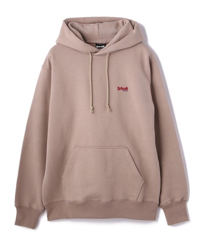 【SCHOTT】EMB. HOODED SWEAT LOGO