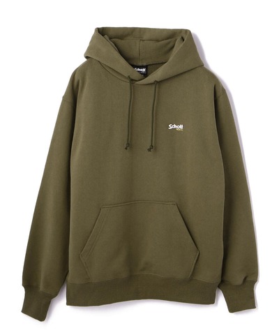 【SCHOTT】EMB. HOODED SWEAT LOGO