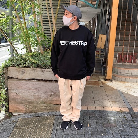 【OVER THE STRIPES×NO TARGET】OTS LOGO SWEAT