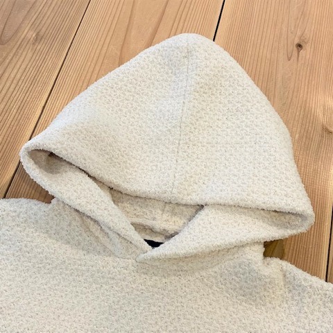 【MAGIC NUMBER】SHAGGY YARN HOOD KNIT