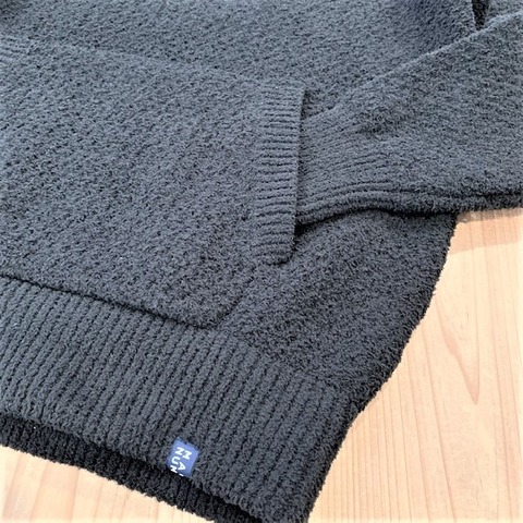 【MAGIC NUMBER】SHAGGY YARN HOOD KNIT