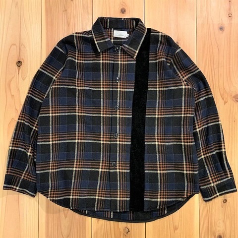 【LiSS】CHECK SWITCHING SHIRT BLOUSON