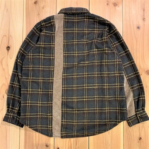 【LiSS】CHECK SWITCHING SHIRT BLOUSON