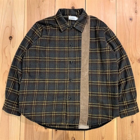 【LiSS】CHECK SWITCHING SHIRT BLOUSON