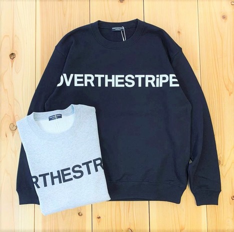 【OVER THE STRIPES×NO TARGET】OTS LOGO SWEAT