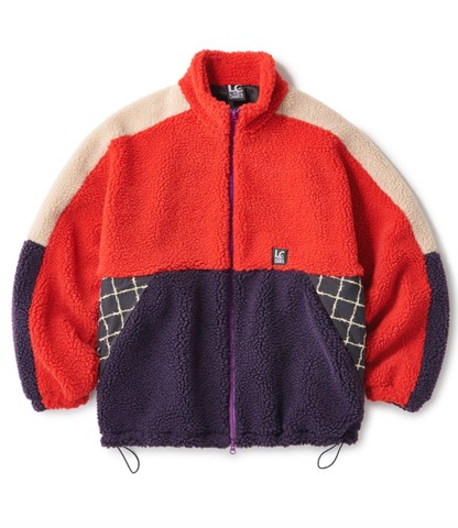 【LAST CHANCE】Multi Panel Boa Jacket