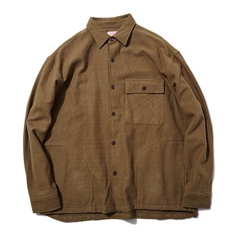 【BIG MIKE】HEAVY FLANNEL SQUARE SHIRTS