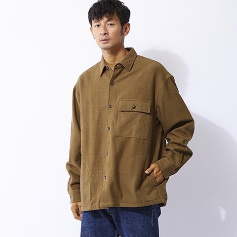 【BIG MIKE】HEAVY FLANNEL SQUARE SHIRTS