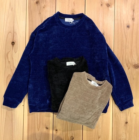 【LiSS】OVER SIZE MALL KNIT C＆S