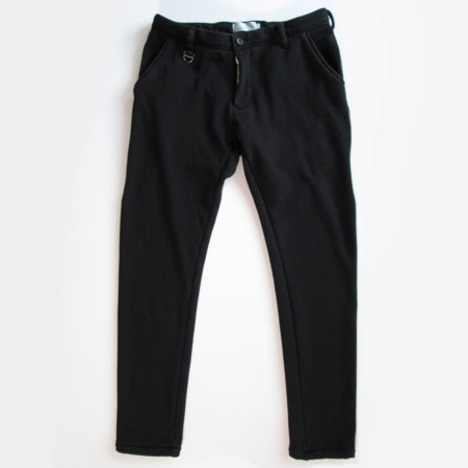 【LiSS】Brushed back tapered pants