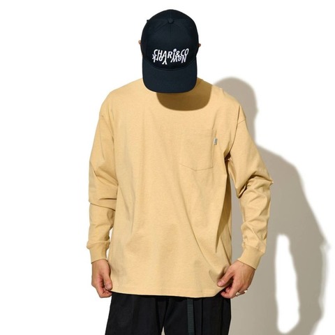 【CHARI＆COxKAN KOBAYASHI】MESSENGER SKITCH L/S TEE