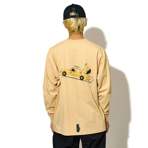 【CHARI＆COxKAN KOBAYASHI】MESSENGER SKITCH L/S TEE