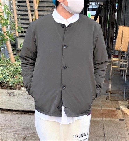 【LiSS】NO COLLAR BATTING BLOUSON