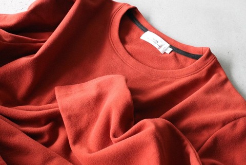 【LiSS】WARM STRETCH CREWNECK CUT＆SEWN