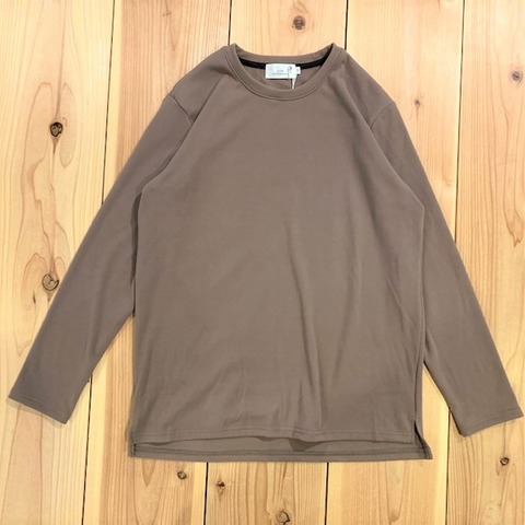 【LiSS】WARM STRETCH CREWNECK CUT＆SEWN