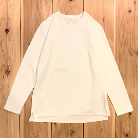 【LiSS】WARM STRETCH CREWNECK CUT＆SEWN