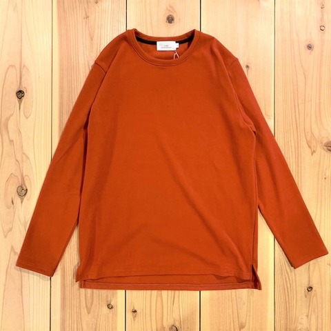 【LiSS】WARM STRETCH CREWNECK CUT＆SEWN