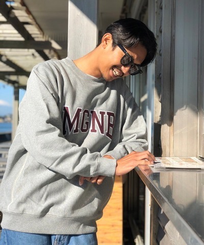 【MAGIC NUMBER】MGNB COLLEGE CREW SWEAT