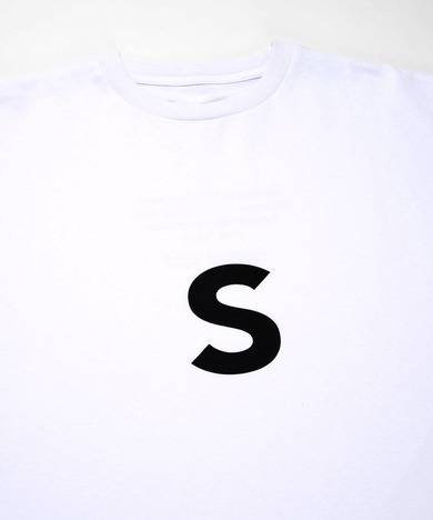 【SUPERTHANKS】Sロゴ クルーネックロングスリーブビッグTシャツ