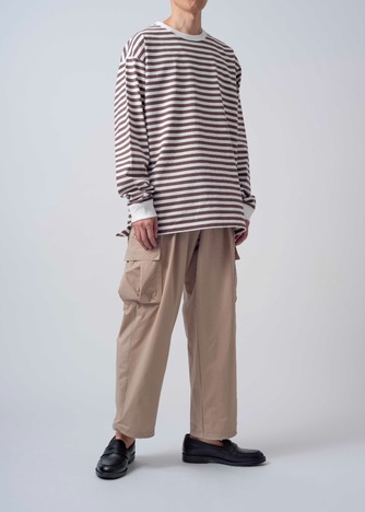 【CURLY＆Co.】RELAXIN L/S BORDER TEE