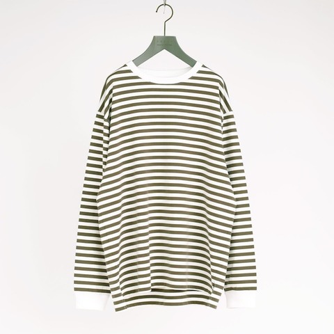 【CURLY＆Co.】RELAXIN L/S BORDER TEE