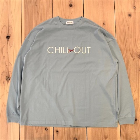 【HARLEM BLUES】CHILLOUT L/S WIDE TEE -CAMP-