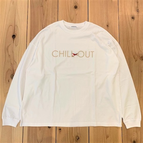 【HARLEM BLUES】CHILLOUT L/S WIDE TEE -CAMP-