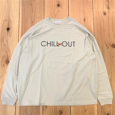 【HARLEM BLUES】CHILLOUT L/S WIDE TEE -CAMP-