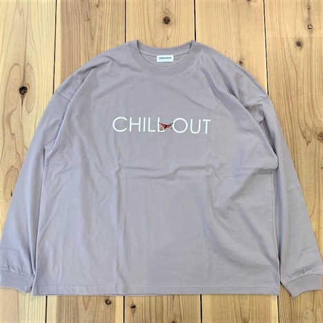 【HARLEM BLUES】CHILLOUT L/S WIDE TEE -CAMP-