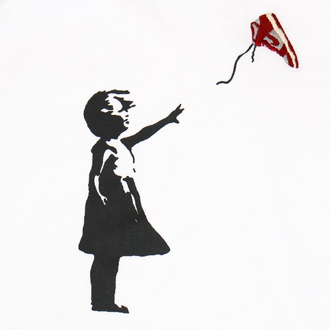 【O.K.】Banksy feat DUNK S/S TEE