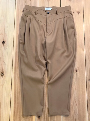 【LiSS】 STRETCH TWILL TAPERED CROPPED PANTS