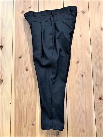 【LiSS】 STRETCH TWILL TAPERED CROPPED PANTS