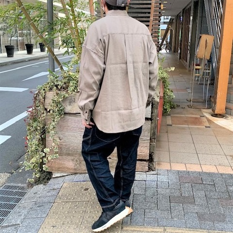 【LiSS】LINEN OVER SIZE SHIRTS