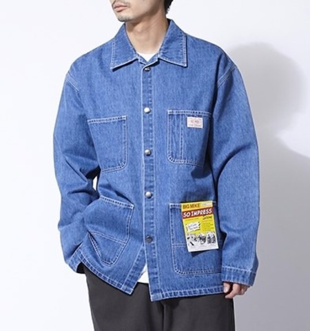 【BIG MIKE】DENIM CLASSIC COVERALL