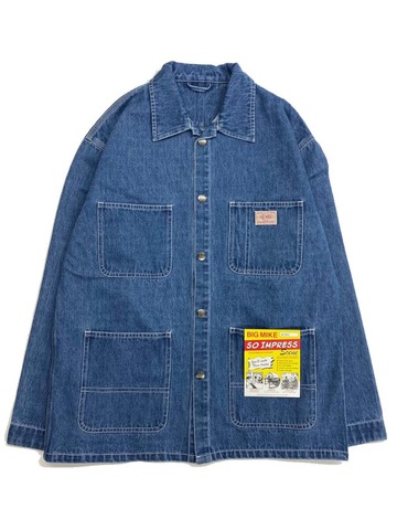 【BIG MIKE】DENIM CLASSIC COVERALL