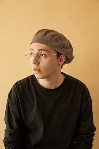 【CPH/C-PLUS HEAD WEARS】BERET / SOLID COTTON